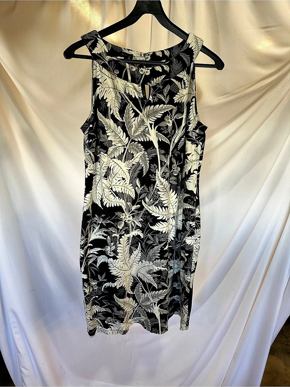 Floral Cotton Mini Dress